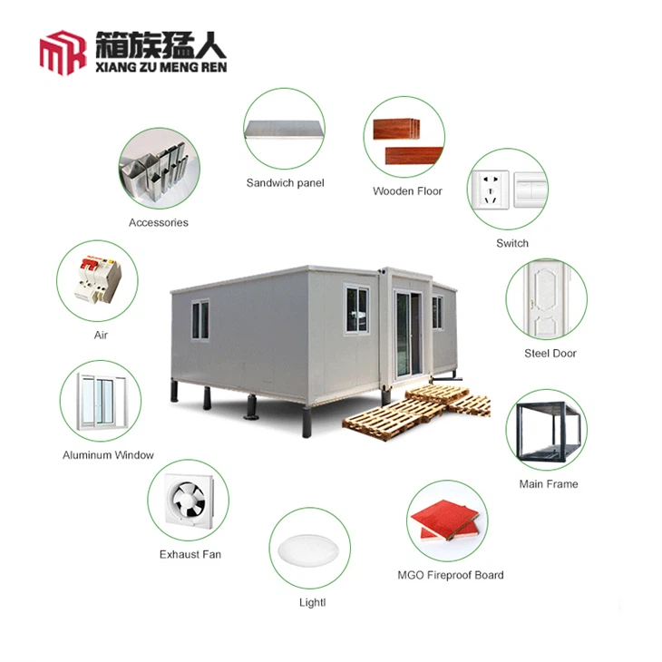 Expandable Shipping Container House