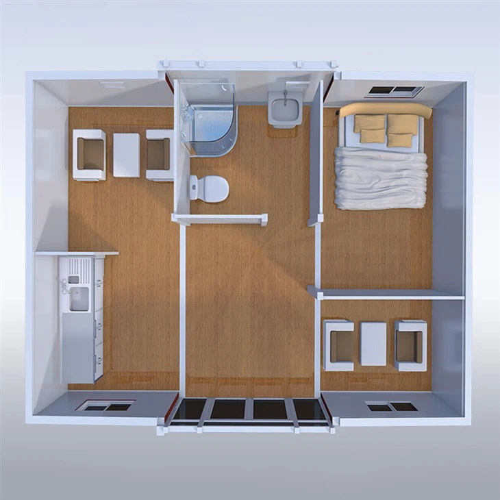Waterproof Prefabricated Modular Container House